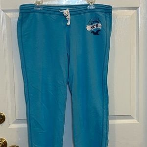 Hollister logo sweatpants